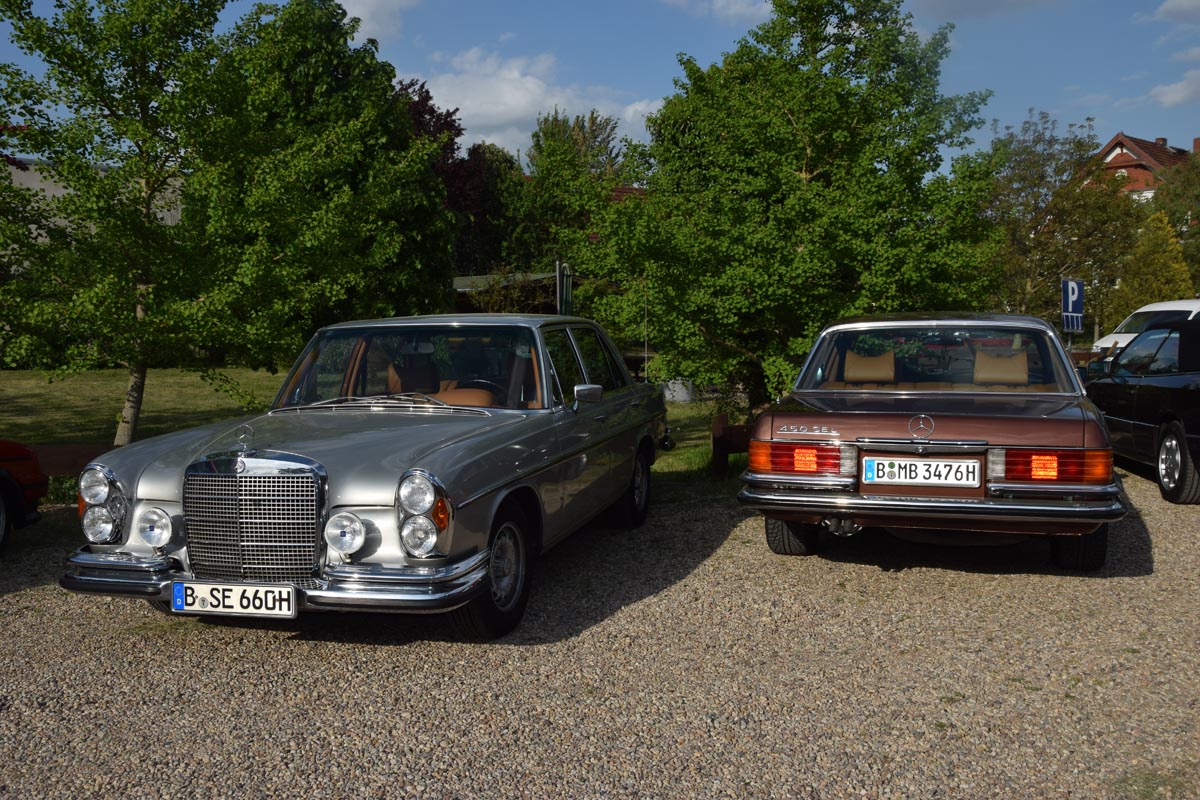 Mercedes W108 und Mercedes R107