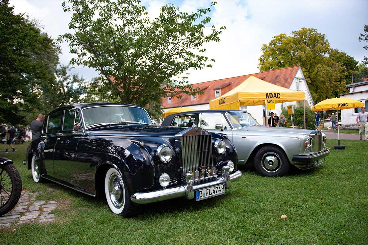 Oldtimer-Veranstaltung - Rolls-Royce beim 3. Klassiker im Kloster